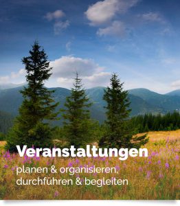 Veranstaltungen planen, organisieren, durchführen, begleiten